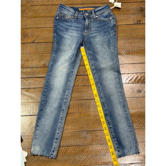 Joe's Jeans Girl's Stretch The Rocker Mid Rise Ankle Skinny Jeans - Size 8 - NWT - Picture 9 of 10